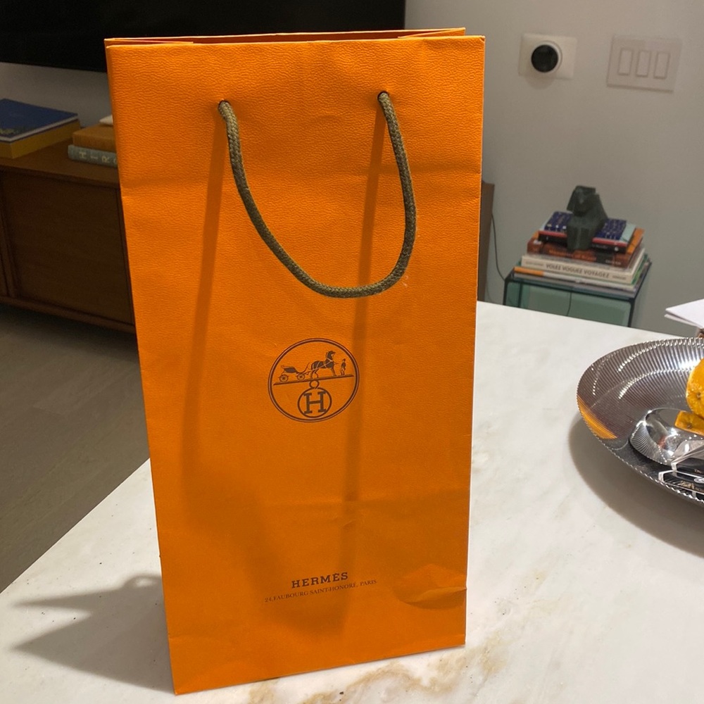 Hermes Shopping Bag (with ribbon)